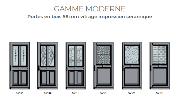Porte d'entrée Moderne